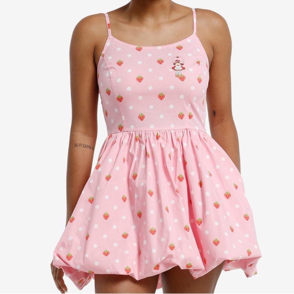 Strawberry Shortcake‎ Cami Bubble Dress Hot Topic